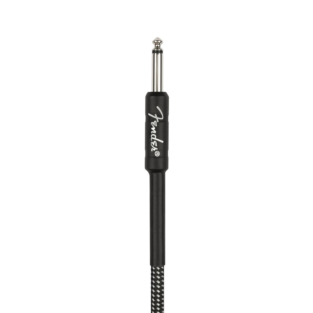 Fender Professional Coil Guitar Instrument Cable Gray Tweed 30ft Coiled Cable - Reco Music Malaysia