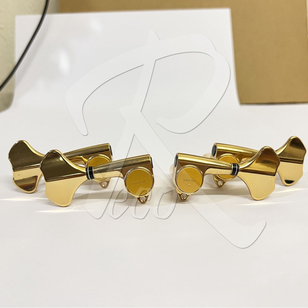 GOTOH GB707 2L2R Aside 4 String Bass Guitar Tuner Machine Head - Reco Music Malaysia