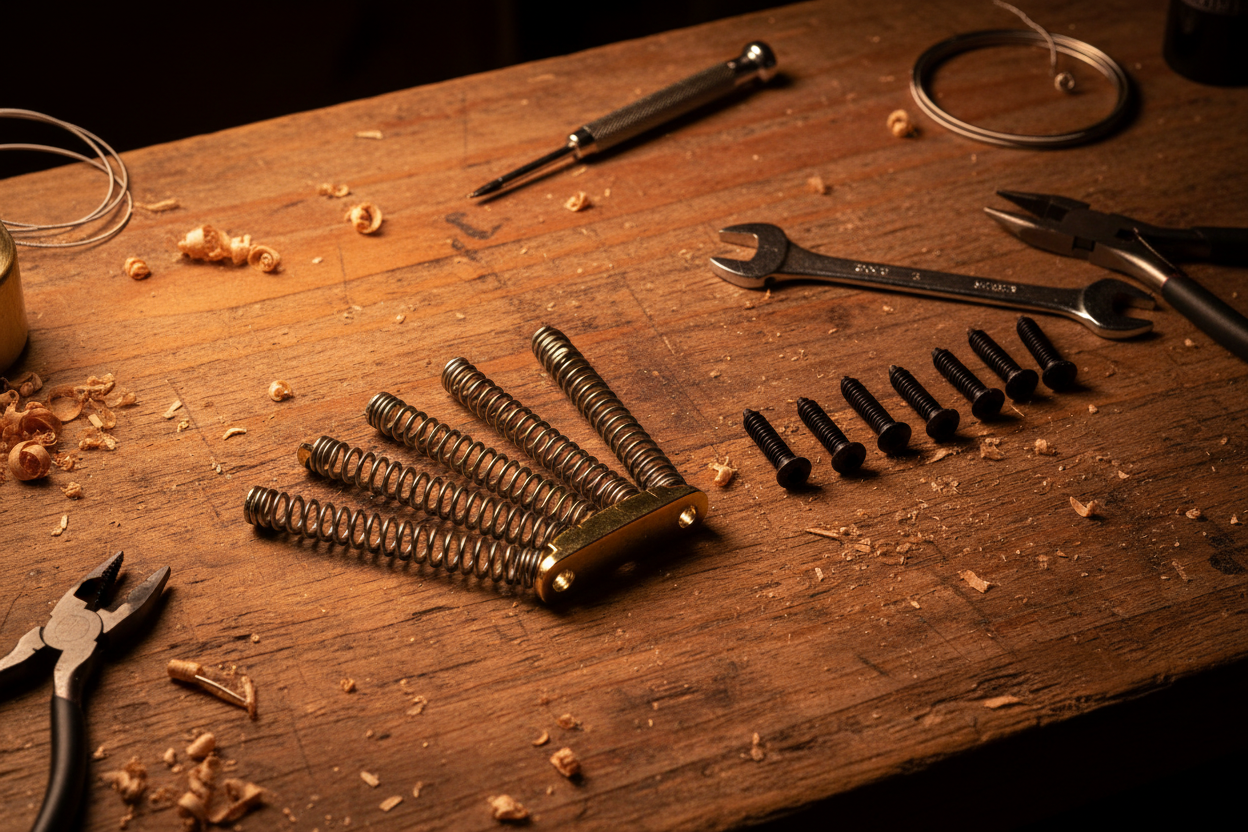How to Choose the Right Tremolo Spring Setup for Floyd Rose