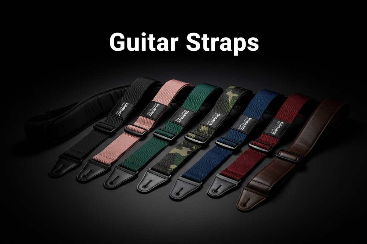 Guitar Straps Collection Banner