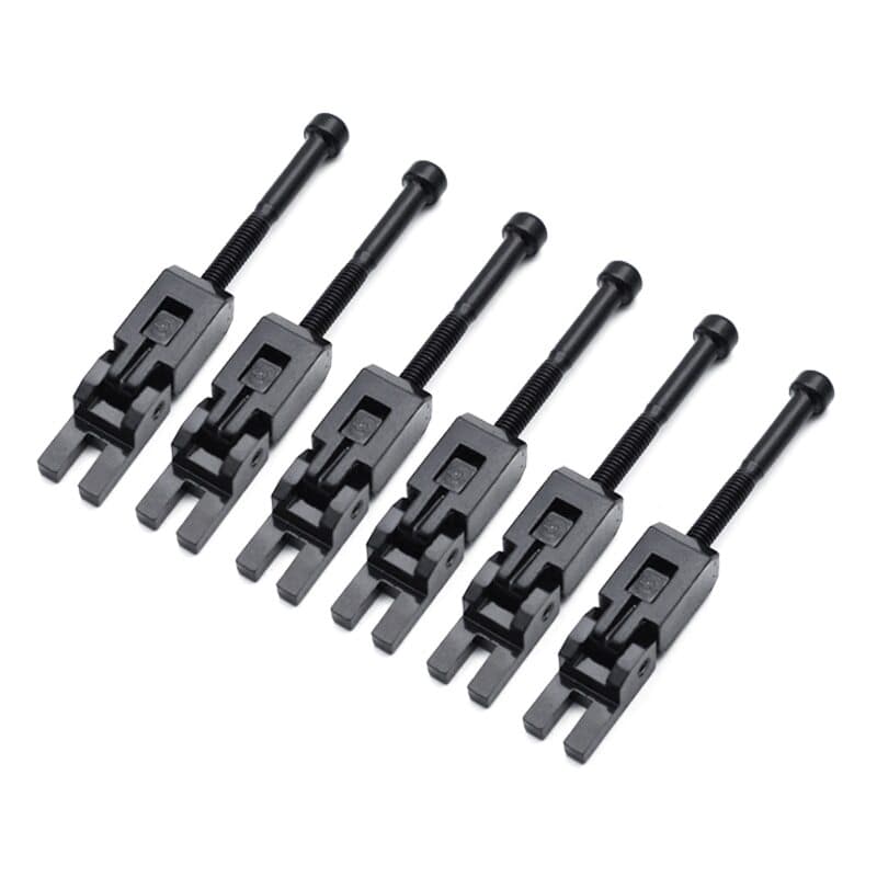 RM FR Guitar Tremolo Bridge String Saddle String Lock T Shape (6pcs) BK CR GD