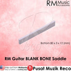 RM GF-0786 Acoustic Guitar BLANK BONE Nut / Saddle