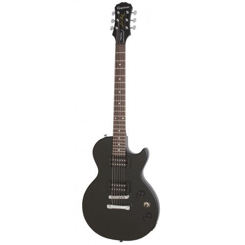 Epiphone Les Paul Special Satin E1 Electric Guitar, Vintage Worn Ebony(ELPVVECH) - Reco Music Malaysia