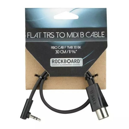 Warwick RockBoard Flat TRS to MIDI Cable 30cm (Type A / Type B)