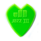 *Jim Dunlop 47PKH3N Kirk Hammett Green Jazz III Picks, 6-Pack - Reco Music Malaysia