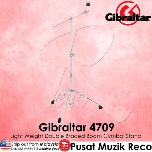 *Gibraltar 4709 4000 Series Cymbal Boom Stand - Reco Music Malaysia