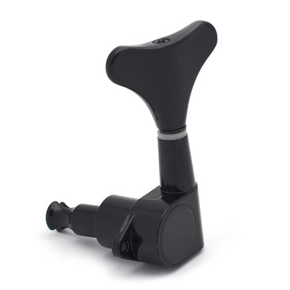 RM Bass Guitar SINGLE Machine Head Tuning Peg Black / Chrome 4 String 5 String - Reco Music Malaysia