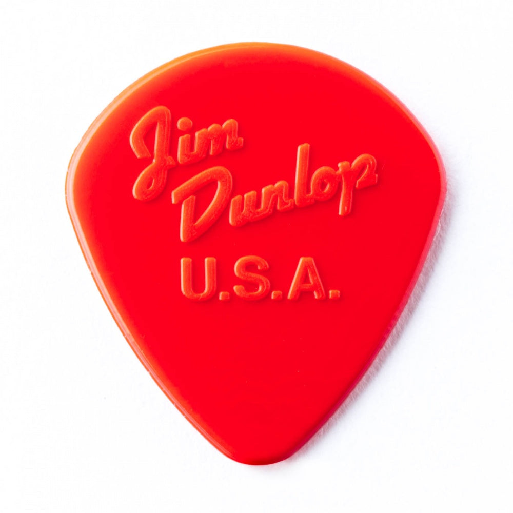 Jim Dunlop 47P2N Red Nylon Jazz II Guitar Pick, 1.18mm (3pcs) - Reco Music Malaysia