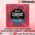 *D'Addario EJ27H Nylon Classical Strings, Hard Tension - Reco Music Malaysia