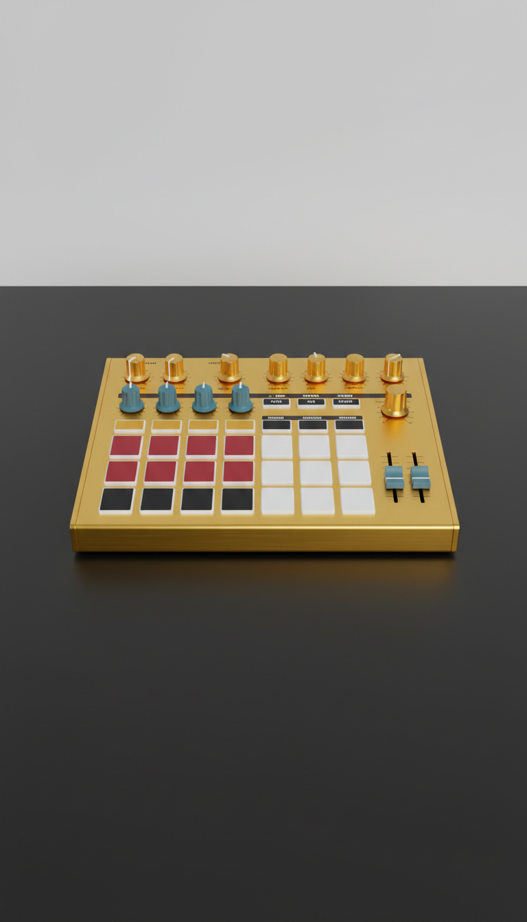 MIDI Controller Bright Gold Edition
