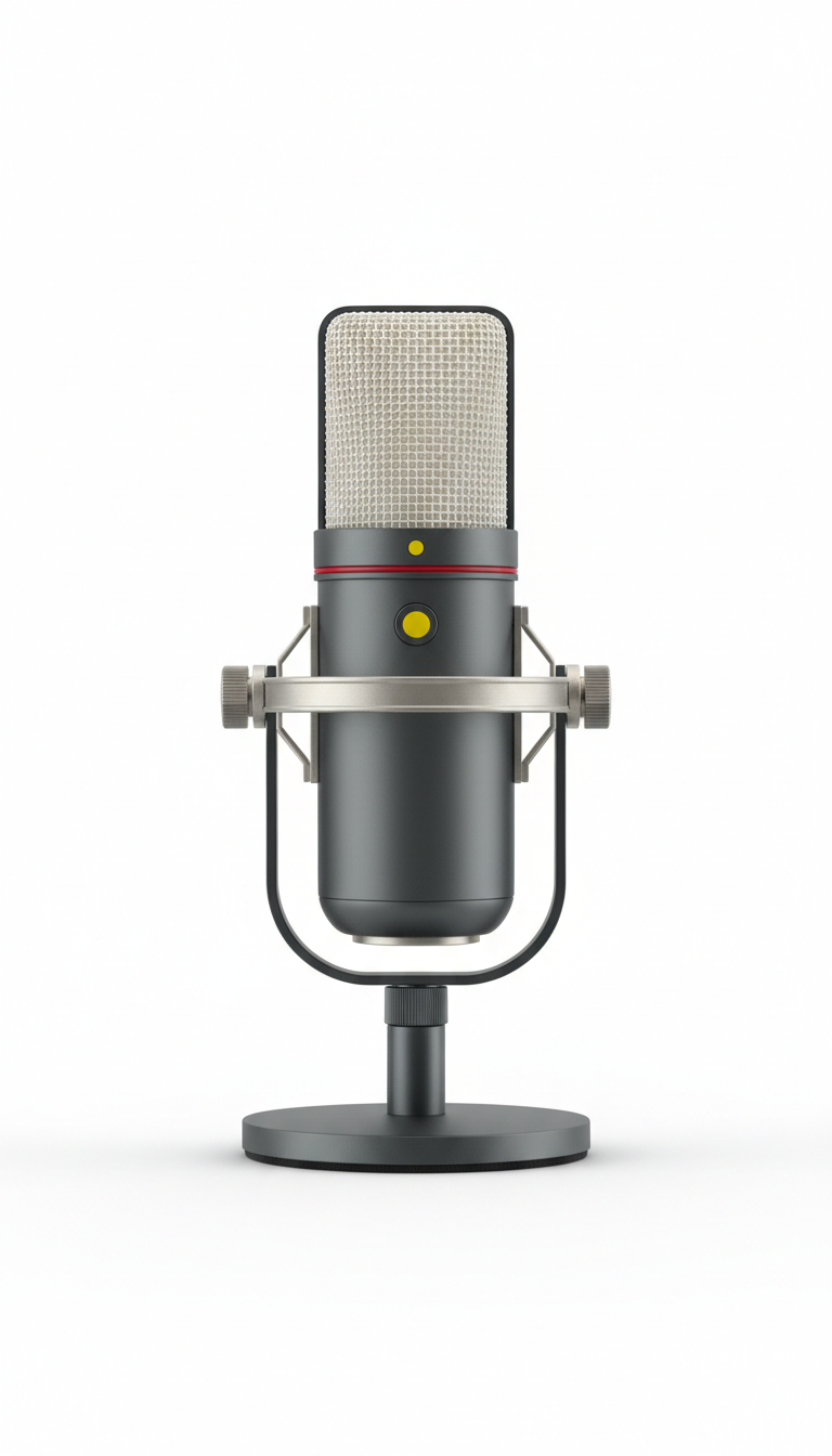 Studio Condenser Microphone Large Diaphragm