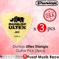 Jim Dunlop Ultex Triangle Guitar Pick 0.60mm / 0.73mm / 0.88mm (3pcs) - Reco Music Malaysia
