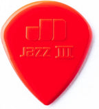 Jim Dunlop 47P3N Nylon Jazz III 1.38mm Guitar Picks Player Pack, 6pcs/Pack - Reco Music Malaysia
