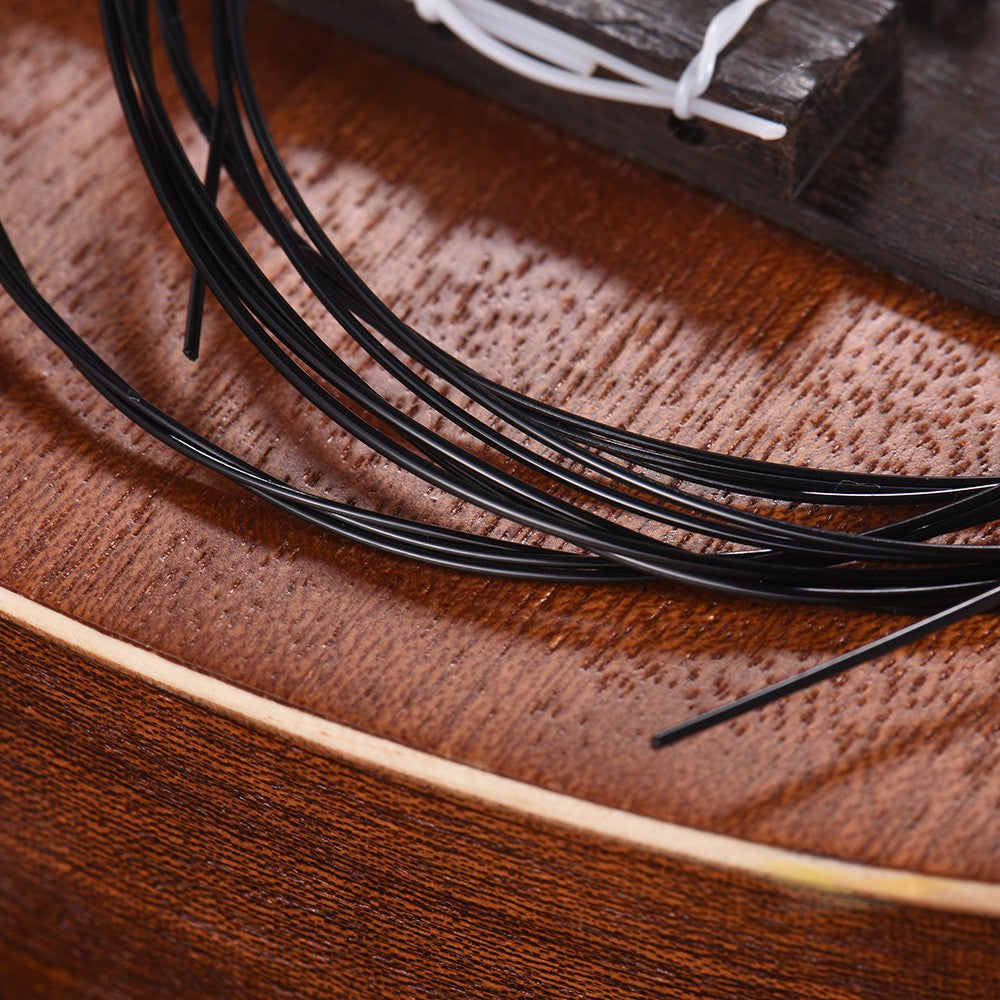 Alice AU02 Soprano Ukulele String SET Black Nylon - Reco Music Malaysia