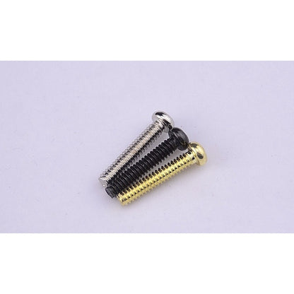 【6pcs】 RM Electric Guitar Single Coil Pickups Height Adjusting Screws with Spring (Black / Chrome / Gold) - Reco Music Malaysia