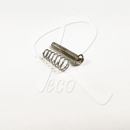 【6pcs】 RM Electric Guitar Single Coil Pickups Height Adjusting Screws with Spring (Black / Chrome / Gold) - Reco Music Malaysia