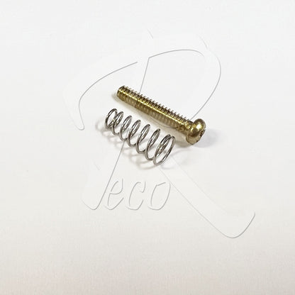 【6pcs】 RM Electric Guitar Single Coil Pickups Height Adjusting Screws with Spring (Black / Chrome / Gold) - Reco Music Malaysia