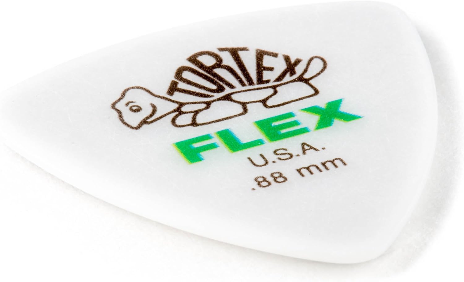 Jim Dunlop 456R088 0.88mm Tortex FLEX Triangle Guitar Pick (5-Pack) - Reco Music Malaysia