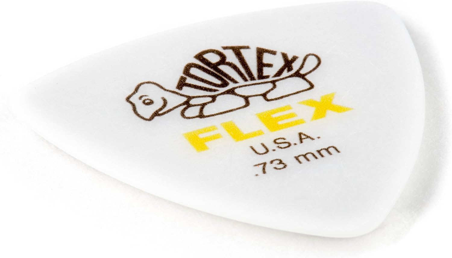 Jim Dunlop 456R073 0.73mm Tortex FLEX Triangle Guitar Pick (5-Pack) - Reco Music Malaysia