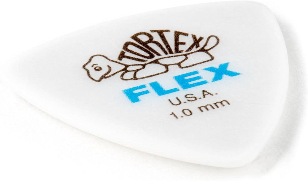 Jim Dunlop 456R100 1.00mm Tortex FLEX Triangle Guitar Pick (5-Pack) - Reco Music Malaysia