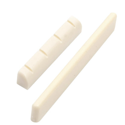 RM 4 String Ukulele Plastic Nut and Saddle SET - Reco Music Malaysia