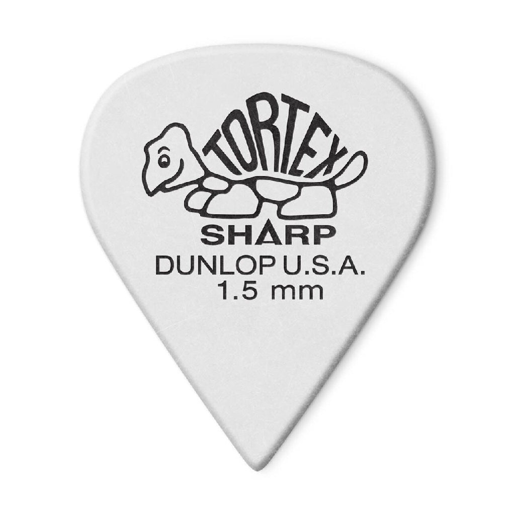 Jim Dunlop Tortex Sharp Guitar Pick 0.73mm / 1.00mm / 1.35mm / 1.50mm - Reco Music Malaysia