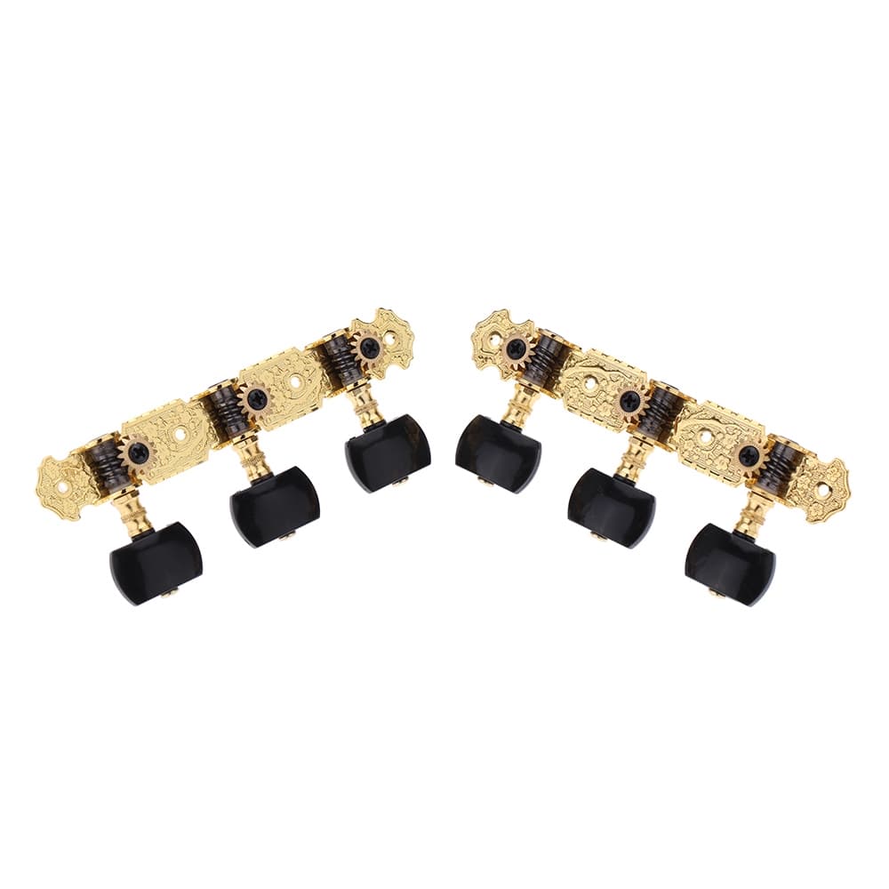 *Alice AOS-020B3P Gold-Plated Classical Machine Head SET (3+3) - Reco Music Malaysia