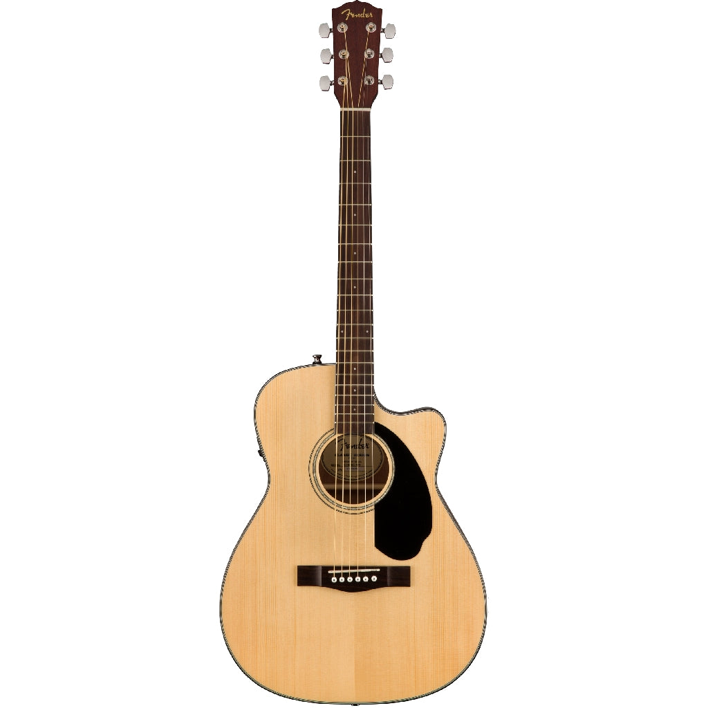 Fender CC-60SCE Natural Solid Top 6-String Concert Acoustic-Electric Guitar | Reco Music Malaysia