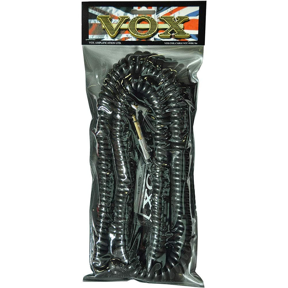 *VOX VCC09 9M Vintage Coiled Guitar Cable - Reco Music Malaysia