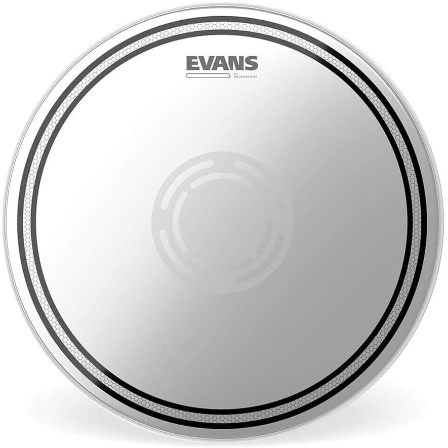 *Evans B14ECSRD EC Reversed Dot Coated 14" Snare Drumhead - Reco Music Malaysia