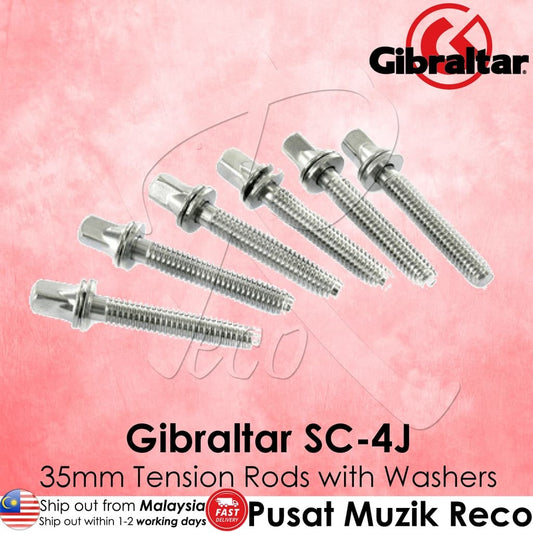 *Gibraltar SC-4J 1-3/8" 35mm Snare Drum Tension Rods - Reco Music Malaysia