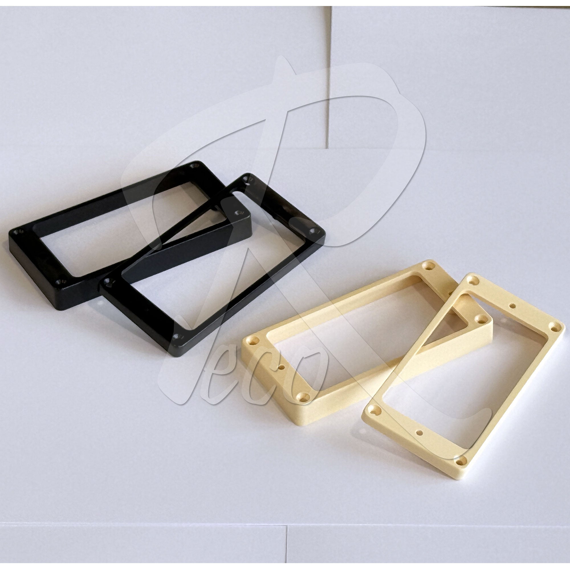 Allparts PC-0743 Slanted Humbucker Pickup Ring Set - Reco Music Malaysia