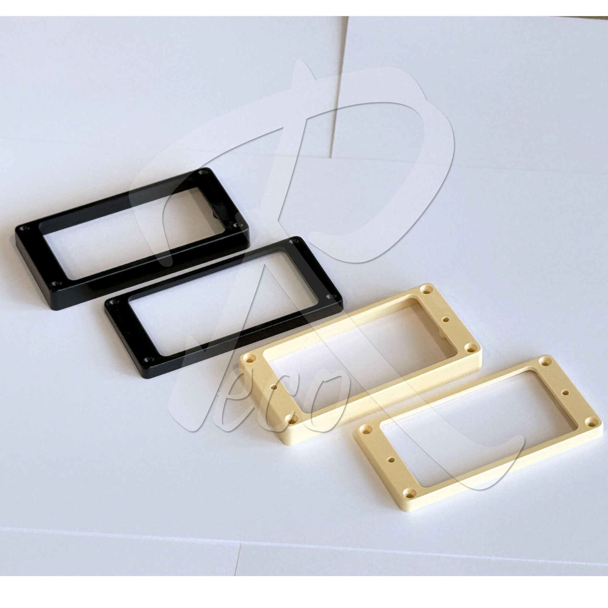 Allparts PC-0743 Slanted Humbucker Pickup Ring Set - Reco Music Malaysia