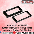 Allparts PC-0743 Slanted Humbucker Pickup Ring Set - Reco Music Malaysia
