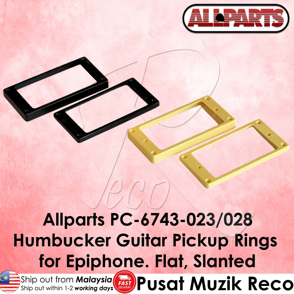 Allparts PC-6743 Humbucker Pickup Ring Set For Epiphone - Reco Music Malaysia