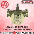 Allparts EP-0076-000 CRL 5 Way Pickup Selector Switch CRL 5-Way Blade Guitar Switch 5 Way Strat Guitar Selector Switch - Reco Music Malaysia