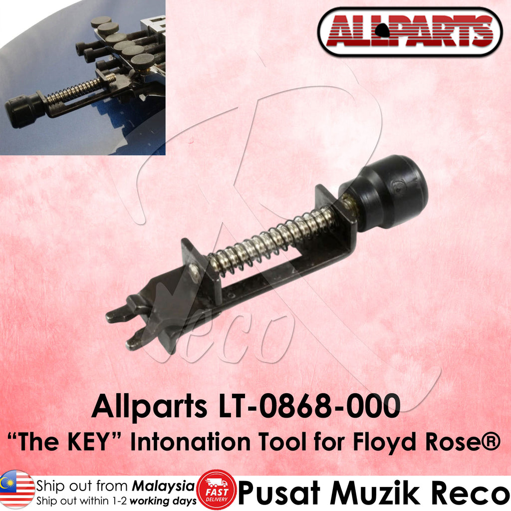 Allparts LT-0868-000 The Key Intonation Tool Floyd Rose Electric Guitar Tools - Reco Music Malaysia