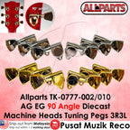 Allparts TK-0777 Sealed 3X3 Tuning Keys With Keystone Buttons - Reco Music Malaysia