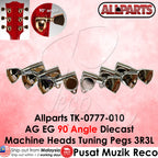 Allparts TK-0777 Sealed 3X3 Tuning Keys With Keystone Buttons - Reco Music Malaysia