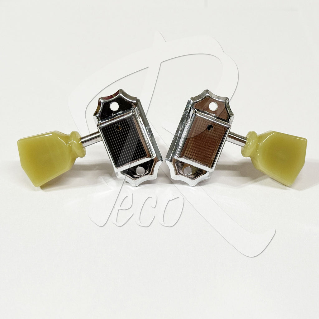 Allparts TK-0877-010 Vintage Deluxe Kluson Style Les Paul SG Electric Guitar Machine Head Tuner SET 3R3L - Reco Music Malaysia