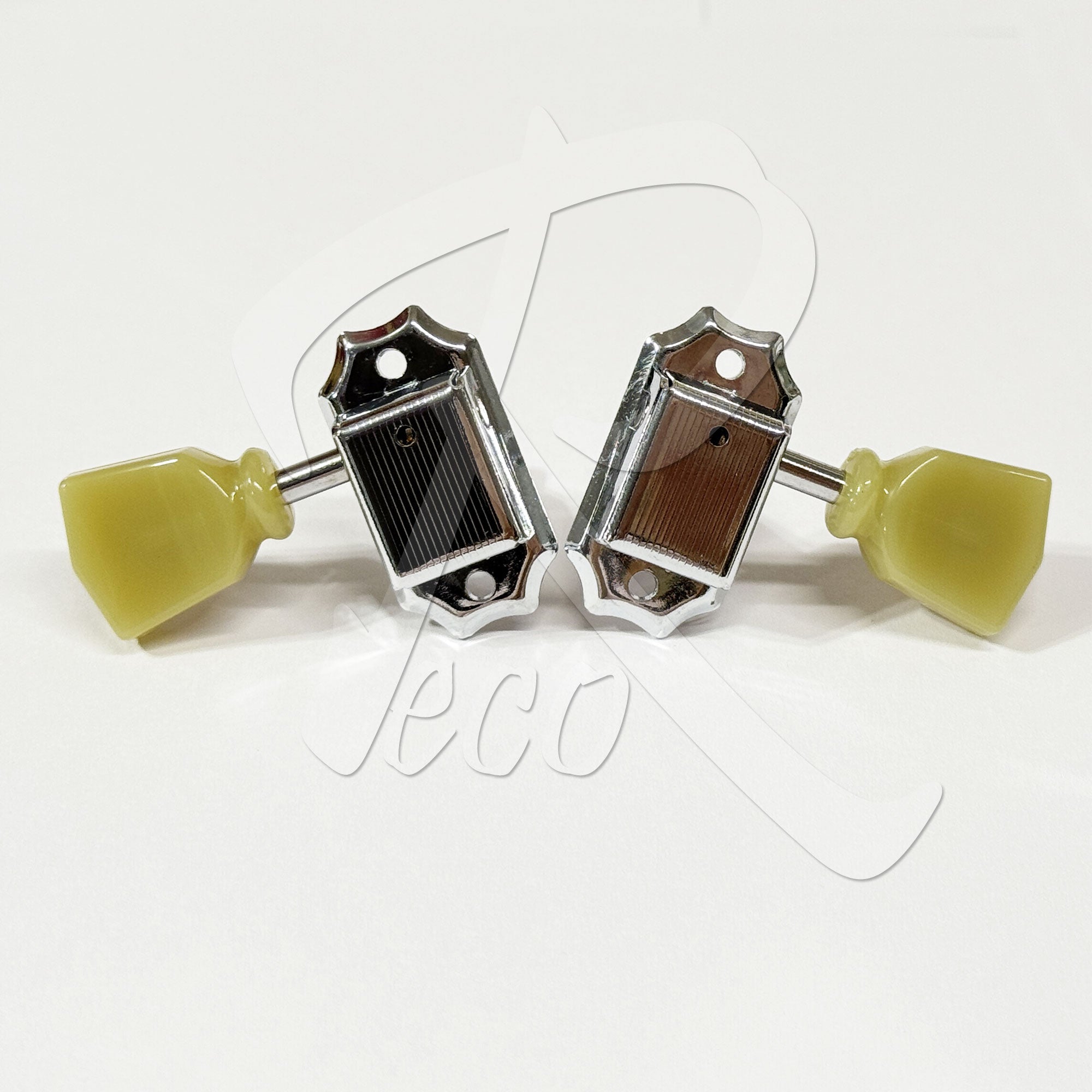 Allparts TK-0877-010 Vintage Deluxe Kluson Style Les Paul SG Electric Guitar Machine Head Tuner SET 3R3L - Reco Music Malaysia