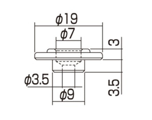 Allparts AP-6710 Bass String Guide With Screw For Electric Bass Guitar - Reco Music Malaysia 