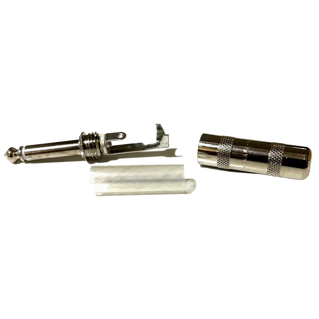 Allparts EP-0280-010 Switchcraft® 1/4 Mono Male Cable Mount Plug Connector for Guitar Bass Cable Repair