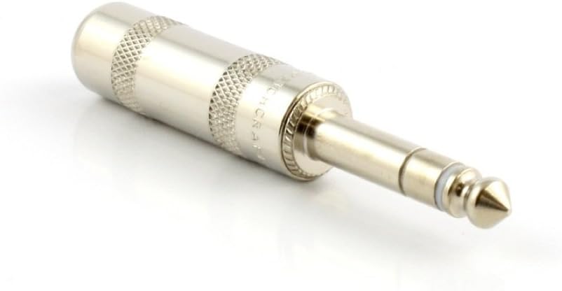 Allparts EP-0280-010 Switchcraft® 1/4 Mono Male Cable Mount Plug Connector for Guitar Bass Cable Repair