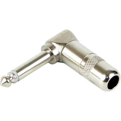 Allparts EP-0289-010 Right Angle Switchcraft® 1/4 Mono Male Cable Mount Plug Connector for Guitar Bass Cable Repair