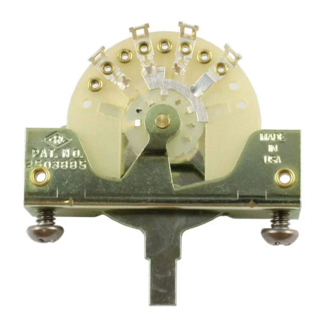 Allparts EP-0075-000 CRL 3 Way Pickup Selector Switch CRL 3-Way Blade Guitar Switch 3 Way Strat Guitar Selector Switch - Reco Music Malaysia