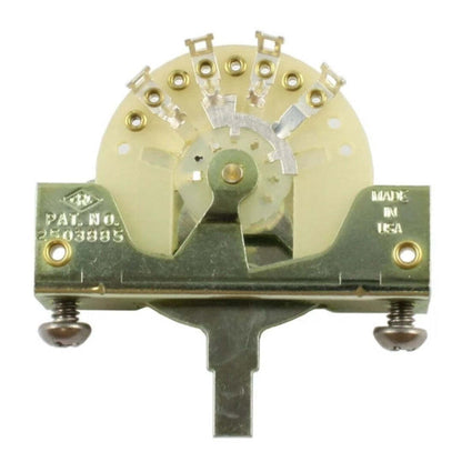 Allparts EP-0075-000 CRL 3 Way Pickup Selector Switch CRL 3-Way Blade Guitar Switch 3 Way Strat Guitar Selector Switch - Reco Music Malaysia