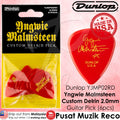 *Jim Dunlop YJMP02RD 2.0mm YNGWIE Malmsteen Picks, Red - Reco Music Malaysia