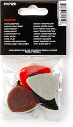 Jim Dunlop PVP120 Recording Pick Guitar Pick Variety Pack (18pcs) - Reco Music Malaysia