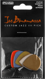 Jim Dunlop PVP121 Joe Bonamassa Signature Pick Jazz III Variety Pack (6pcs) - Reco Music Malaysia
